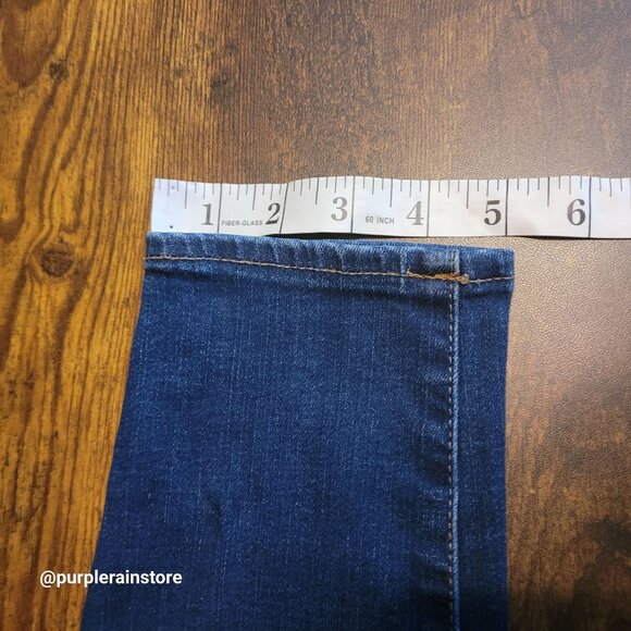 Madewell Jeans Size 28 Roadtripper Skinny Mid Rise Jansen Wash K1877 Stretch - Picture 12 of 13